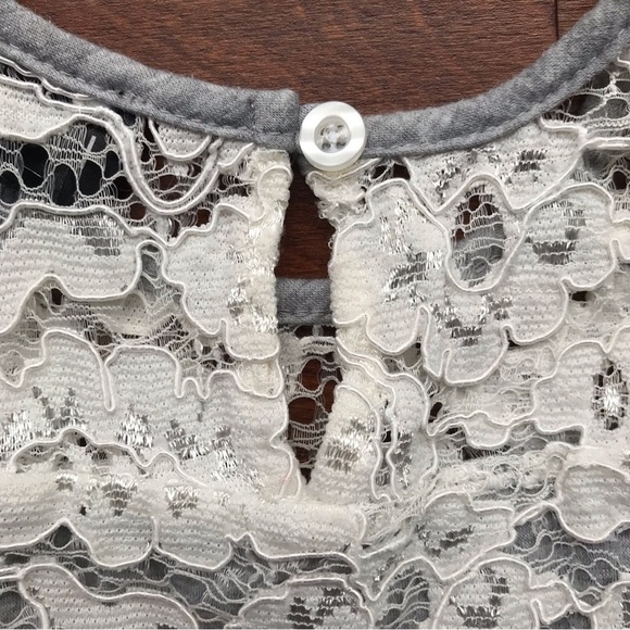 Pink & Violet Lace and Jersey Knit Dress, Size 6X - Picture 11 of 12